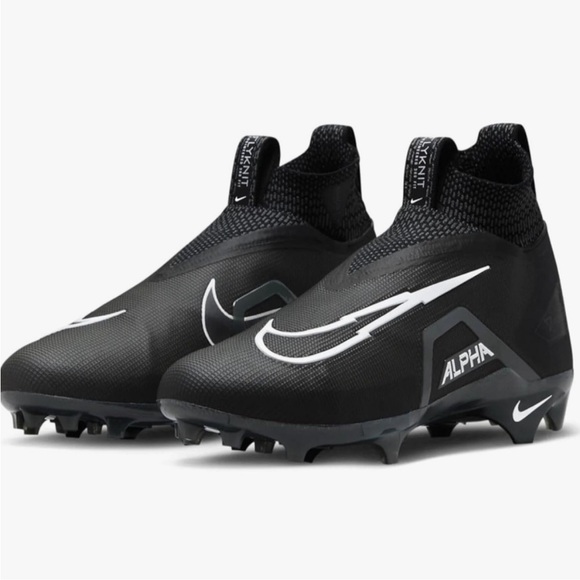 Nike Other - Nike Alpha Menace Elite Black-Iron Grey-White Men's Football NEW